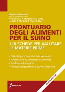 Prontuario degli alimenti per il suino
