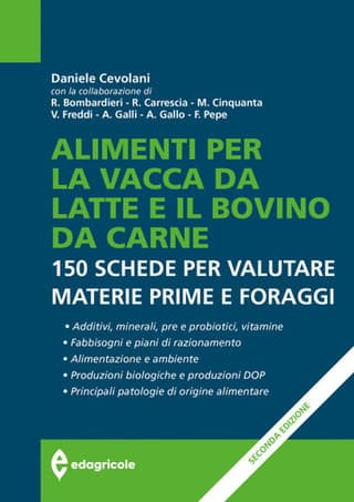 Immagine 2 copertina Informatore zootecnico 1 anno cartaceo + Alimenti per la vacca da latte e il bovino da carne