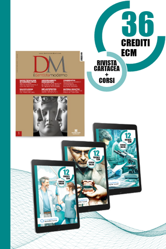 Immagine copertina Il Dentista Moderno Cartaceo Promo 36 crediti ECM 2024