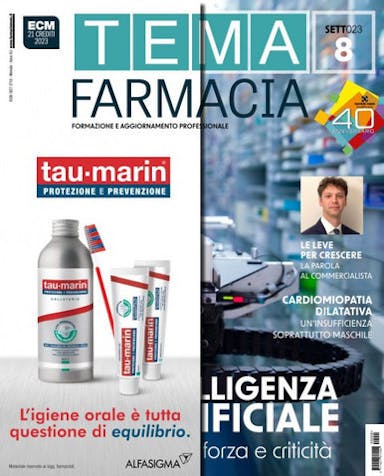 Immagine copertina Tema Farmacia Cartaceo Promo 24 ECM 2024